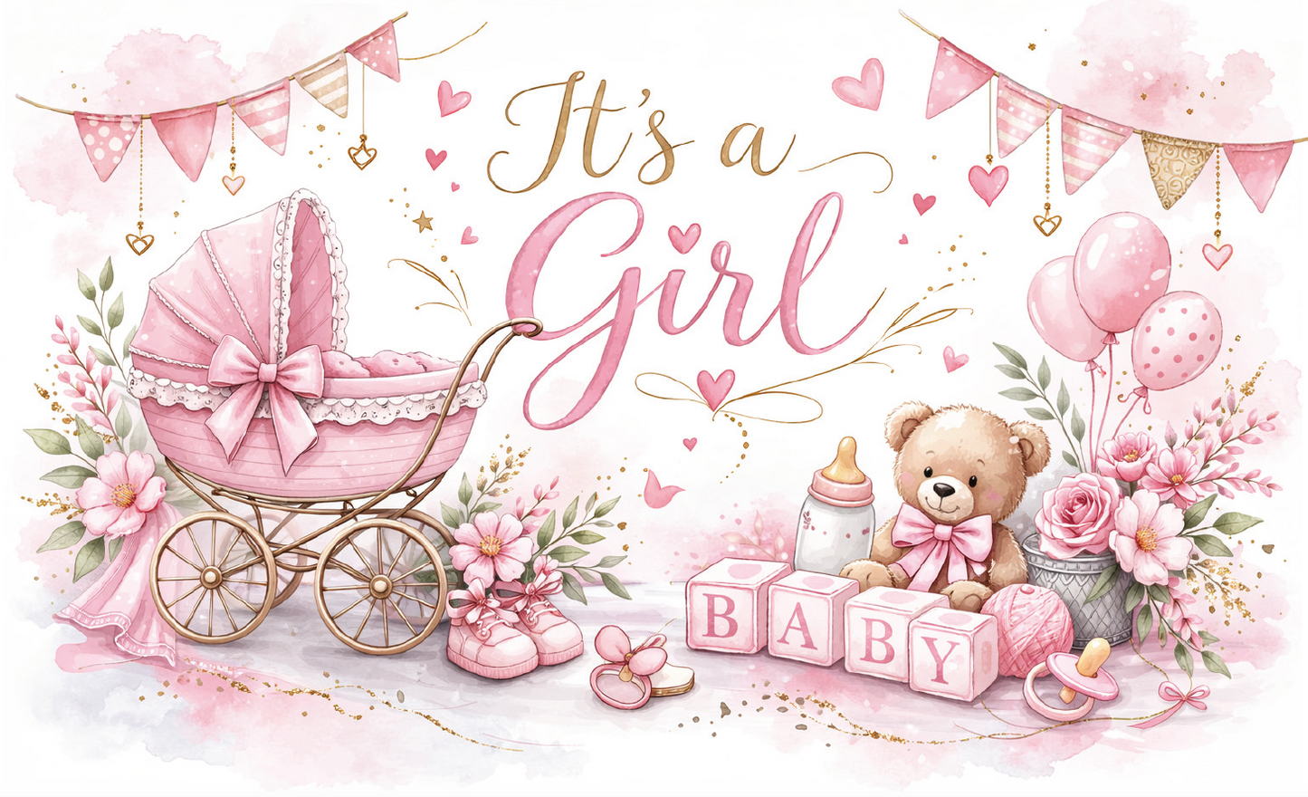 Baby flag, the baby is here!