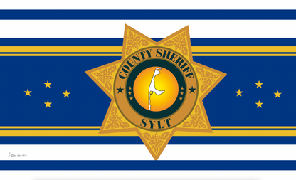 Drapeau du shérif du comté de Sylt – Votre symbole de la liberté de Sylt