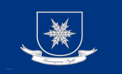 Drapeau traditionnel de Kampen – Un morceau d'histoire de Sylt au vent