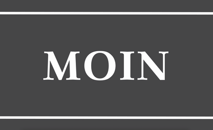 Drapeau MOIN Gris – Salutation nord-allemande au design élégant