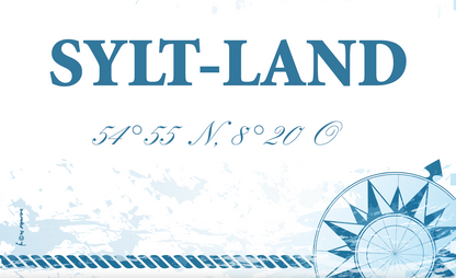 Drapeau bleu de Sylt-Land – Un design maritime qui met à l'honneur les coordonnées