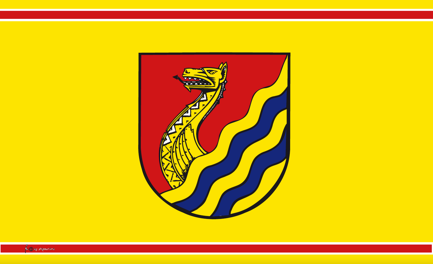 Wenningstedt-Braderup Syltflagge – Nordische Stärke und Wellenkraft