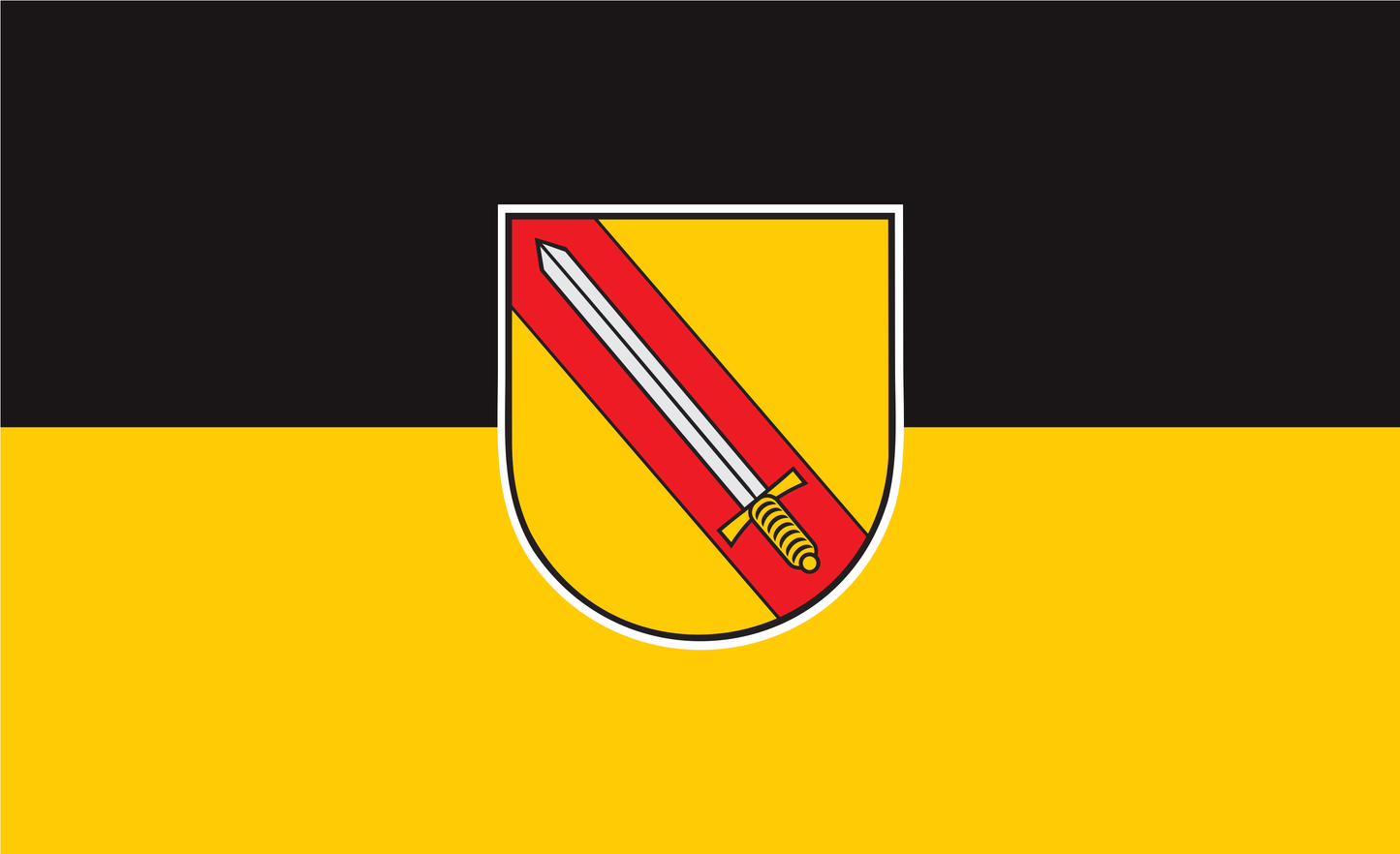 Blansingen Flag of Baden-Württemberg