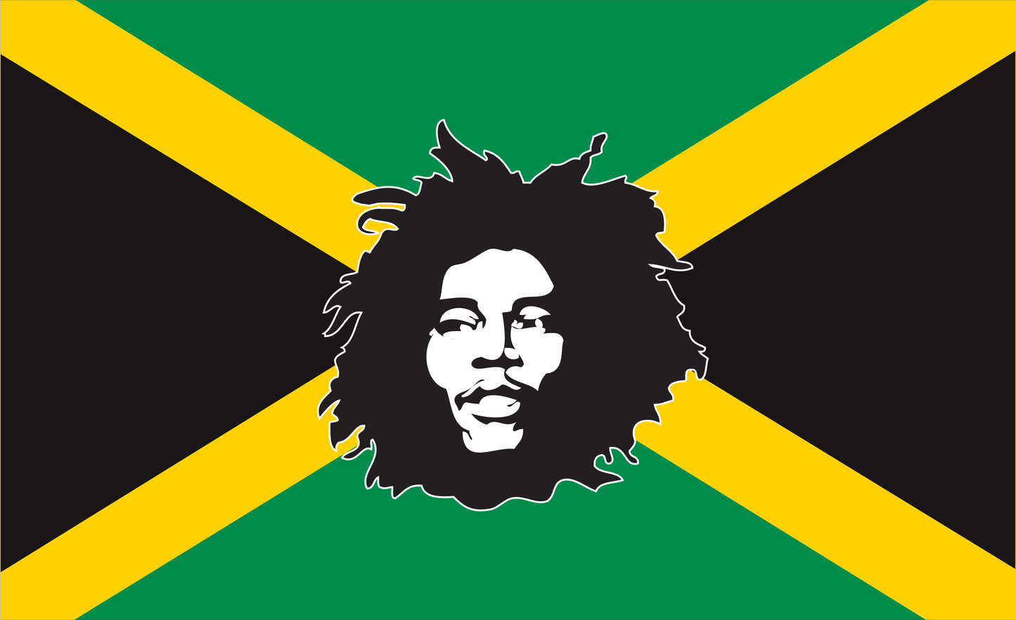 Bob Marley Flagge