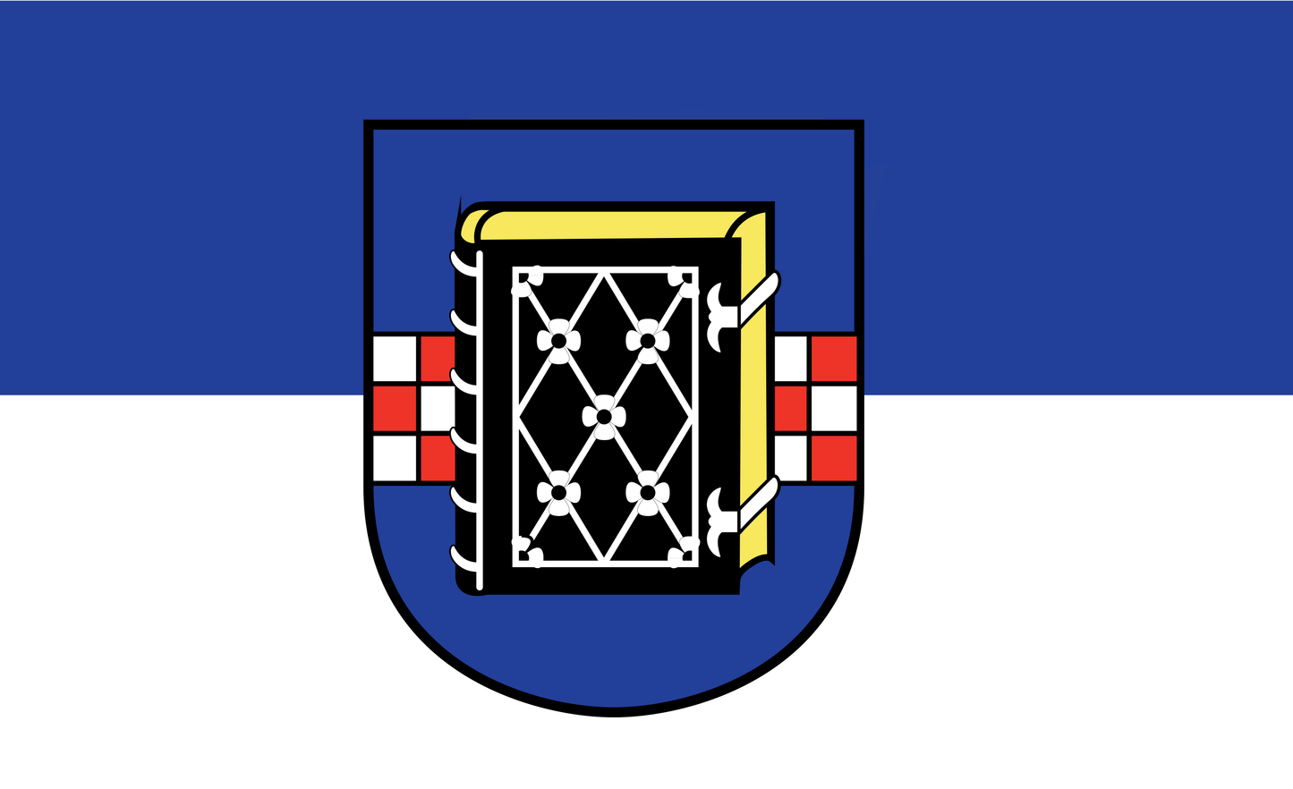 Bochum, Flagge, Nordrhein-Westfalen, Städteflagge, Gemeinden