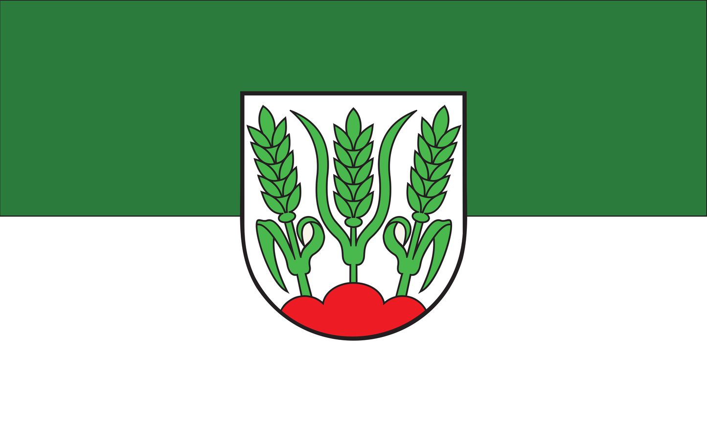 Bondorf Flagge, Baden Württemberg