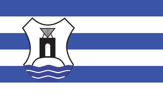 Borkumflagge, Große, Deutsche Inselnflagge, Deutschland, Bundesländerflaggen, Gemeindeflaggenlagge