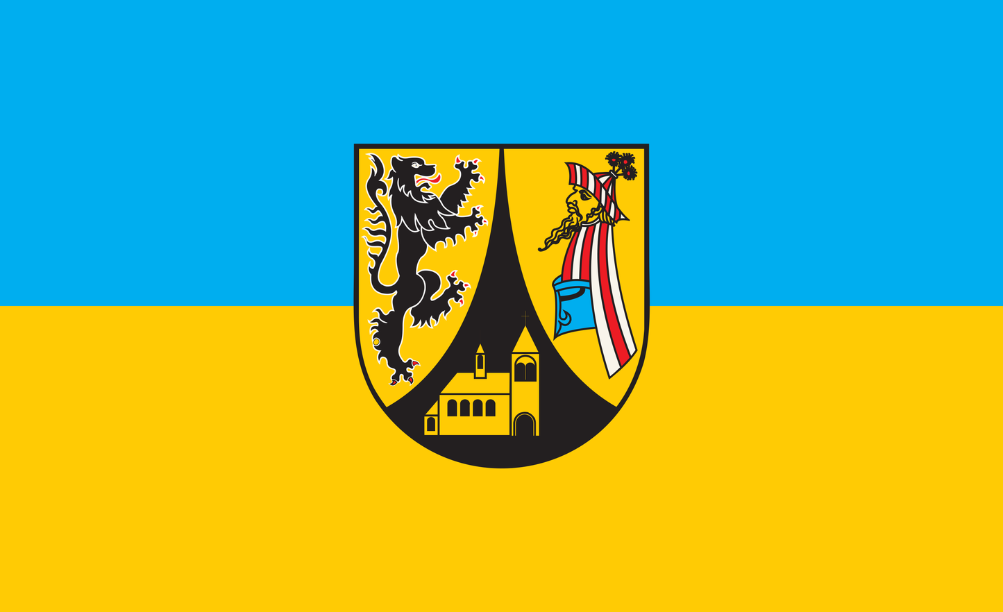 Borna flag, Saxony