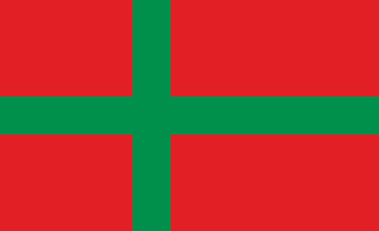 Bornholmflagge, Dänemark, Nationalflaggen, Nationalfahnen