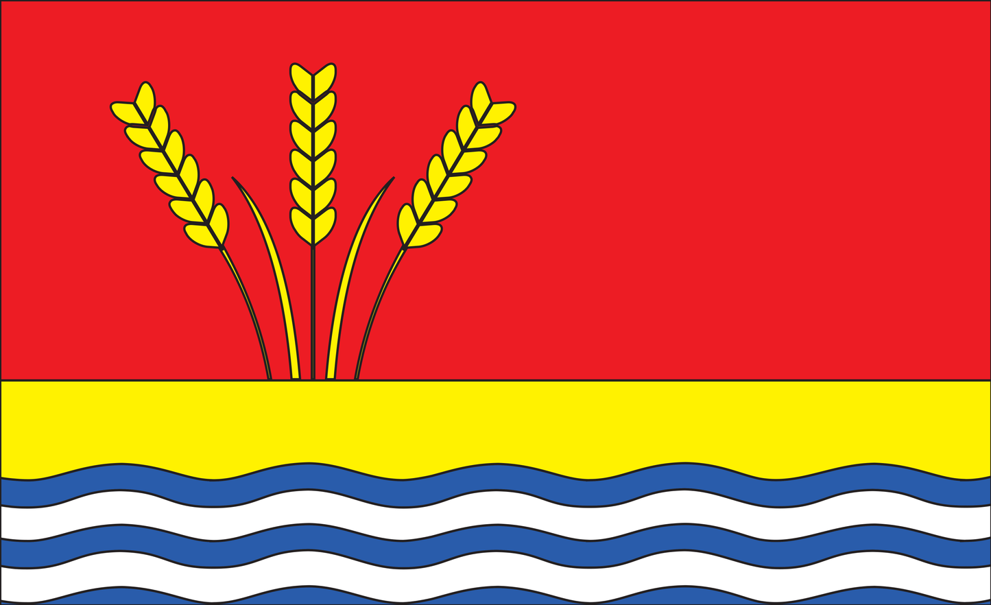 Bosbüll Flagge, Schleswig-Holstein