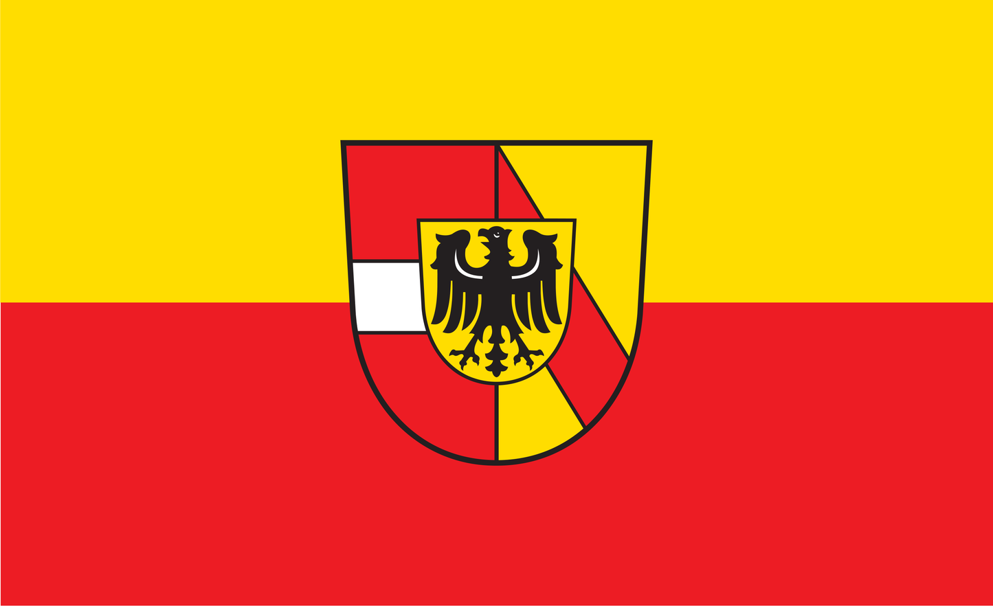 Breisgau Hochschwarzwald Kreis Flagge Baden Württemberg