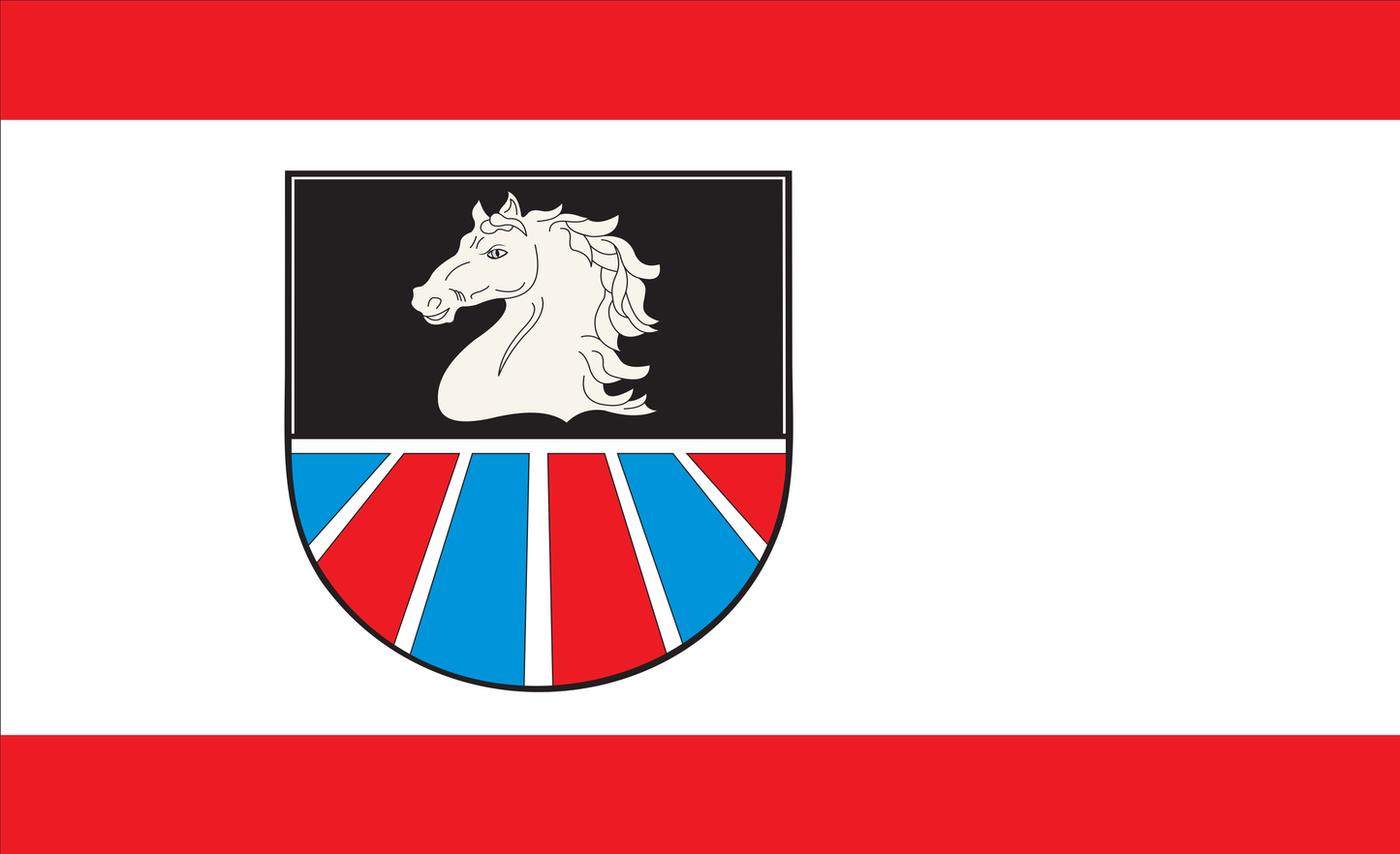 Breitenfelde Flagge, Breitenfeldefahne, Schleswigholsteinfahne