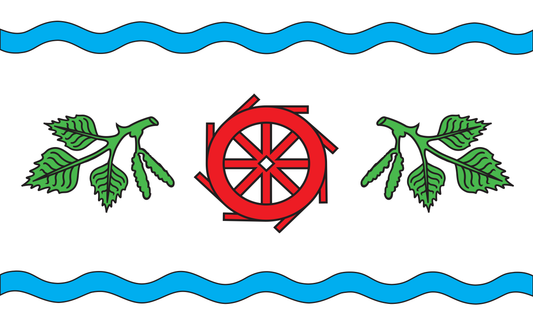 Brickeln Flagge, Brickeln Fahne, Schleswig-Holstein