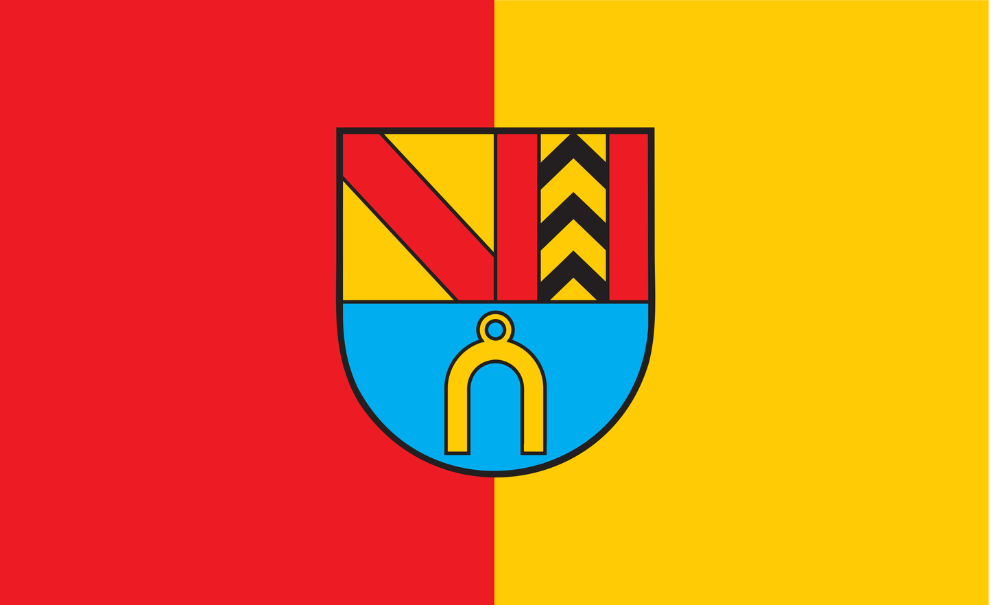 Britzingen Flagge Baden Württemberg