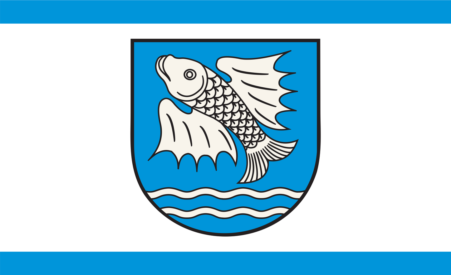 Brokdorf Flagge, Brockdorffahne, Schleswigholstein
