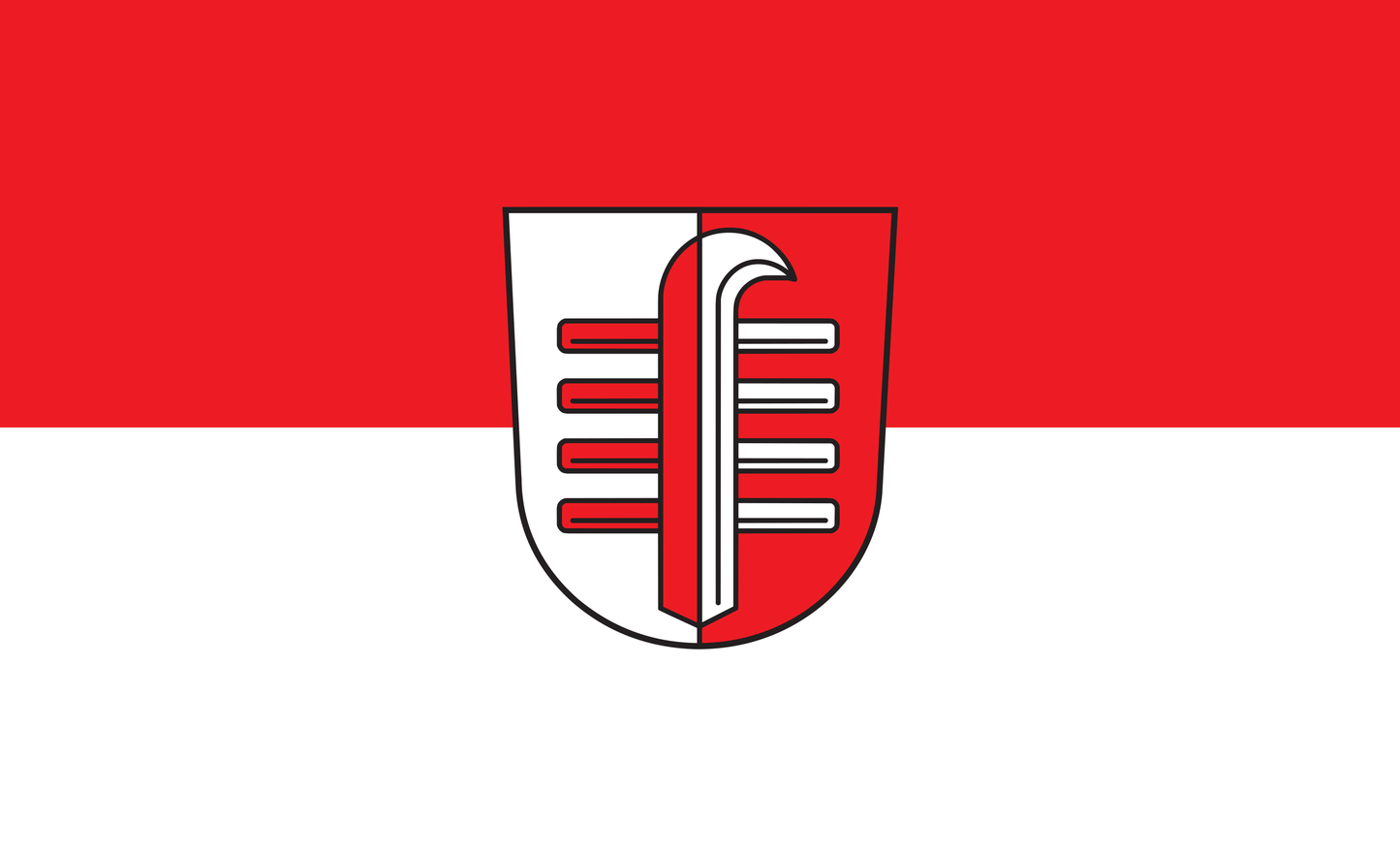 Brüssow Flagge, Brandenburg