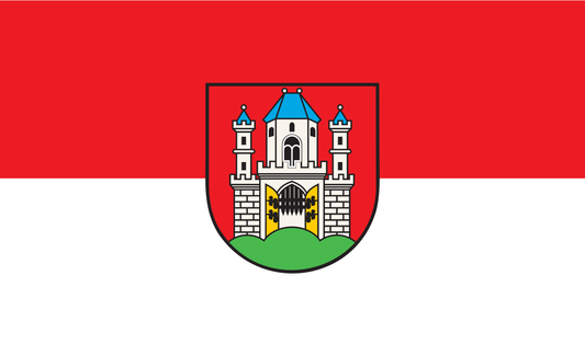 Drapeau de Burghausen Bavière