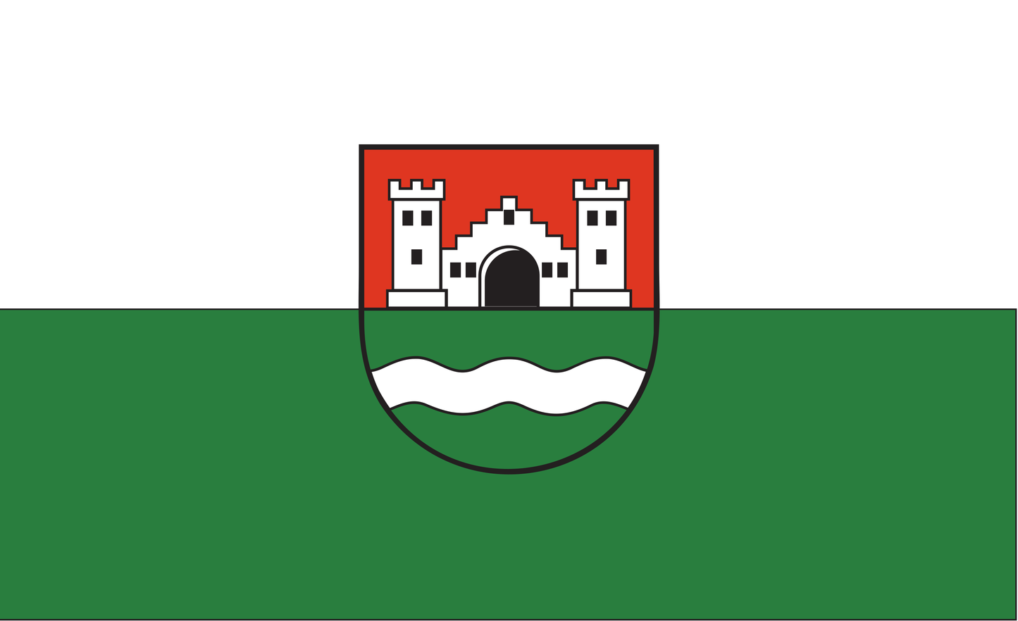 Burgrieden Flagge Baden Württemberg