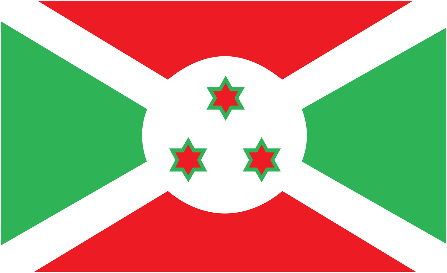 Burundiflagge, Burundi, Nationalfahnen