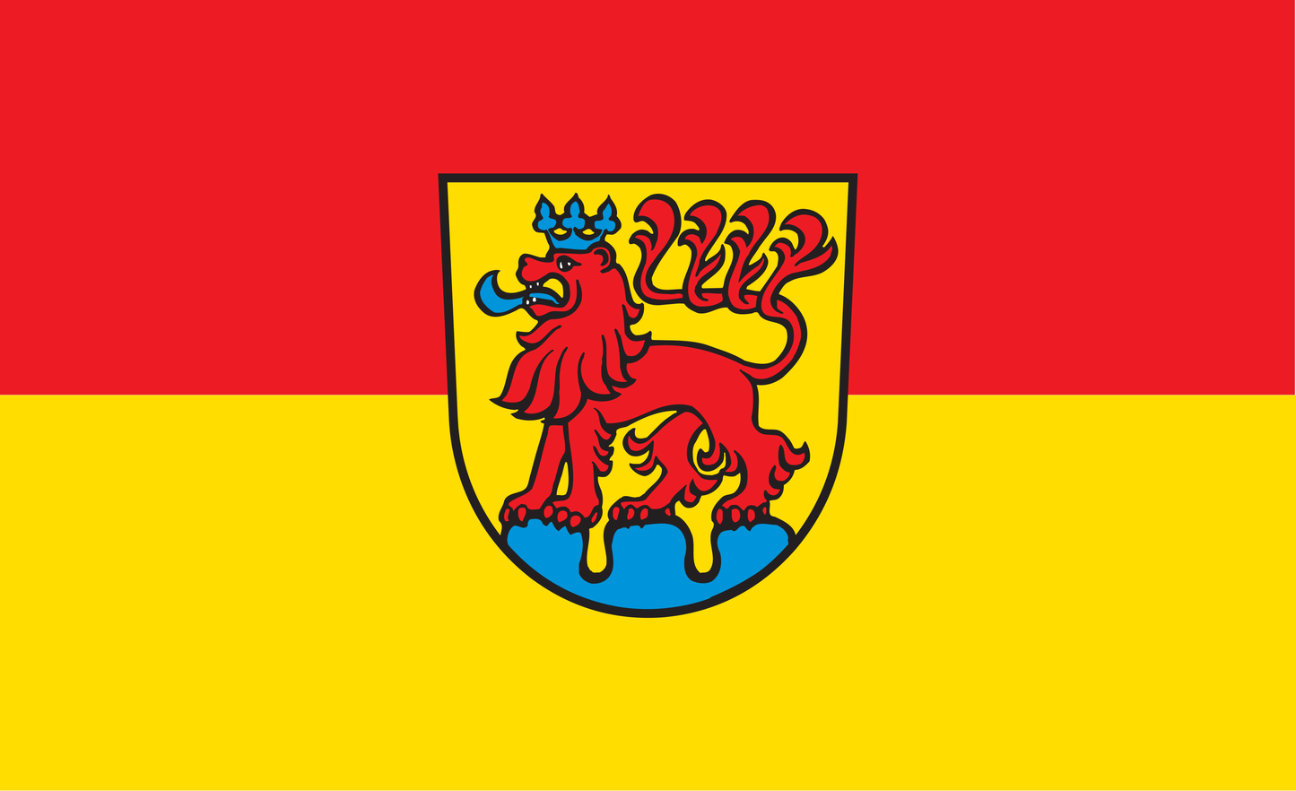 Calw Flag Baden-Württemberg