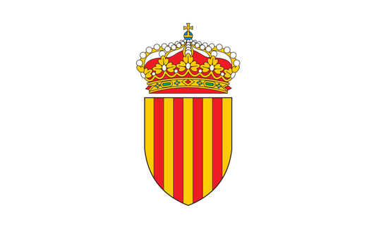 Catalonien Wappen, Spanien, Nationalflaggen, Nationalfahnen