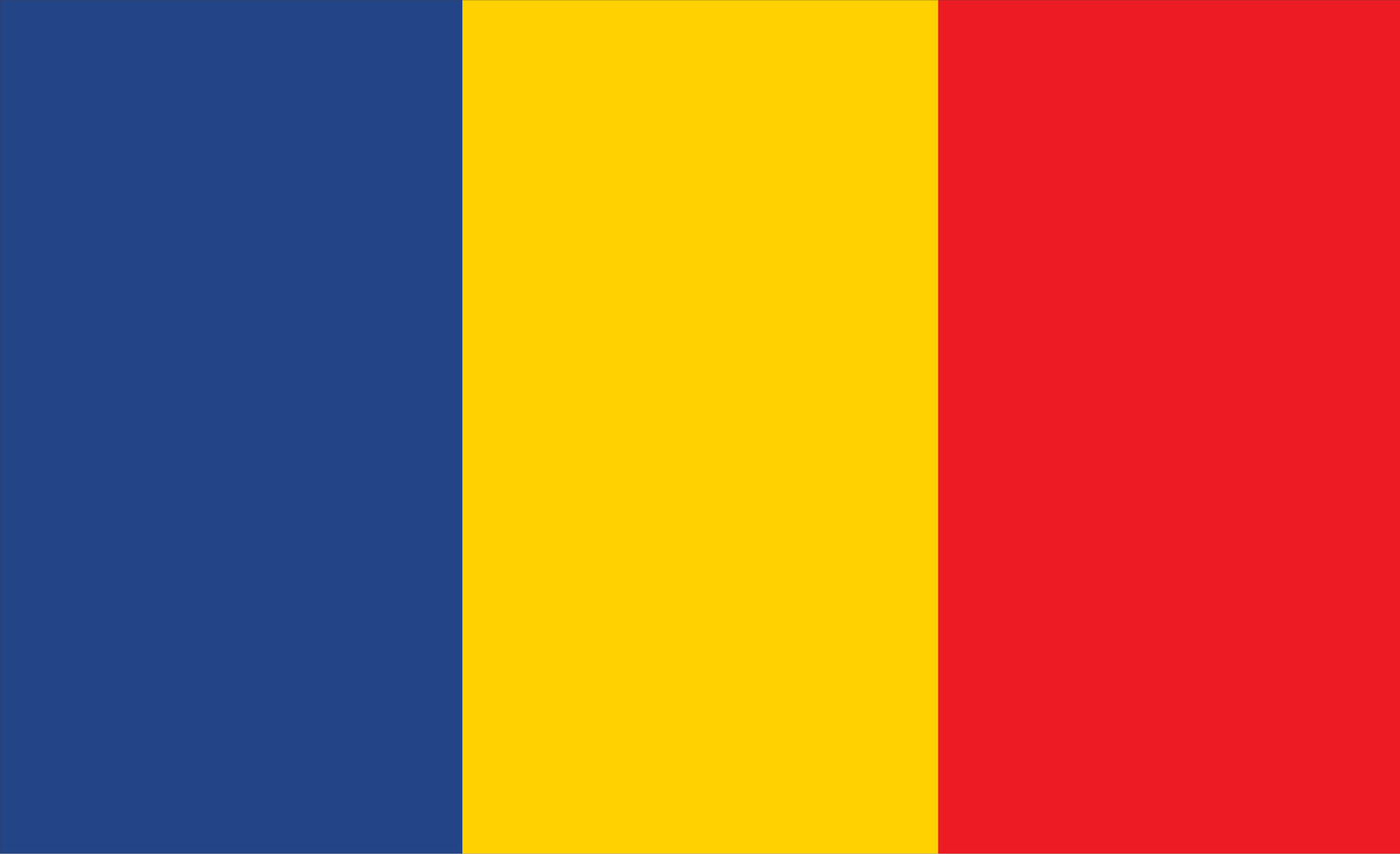 Chadflagge, Chad, Nationalfahnen