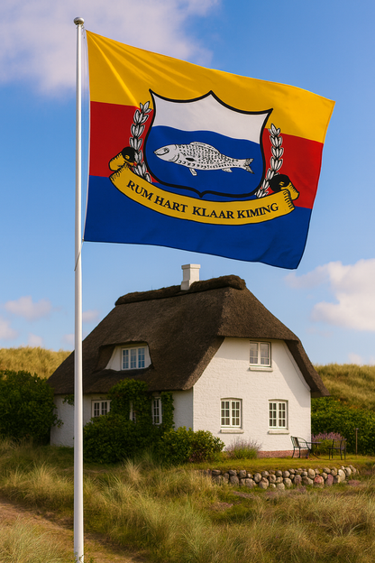 Rüm Hart 1905 Flag – A symbol of North Frisian values ​​&amp; vision