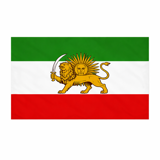Iranian Flag – National flag in green, white and red