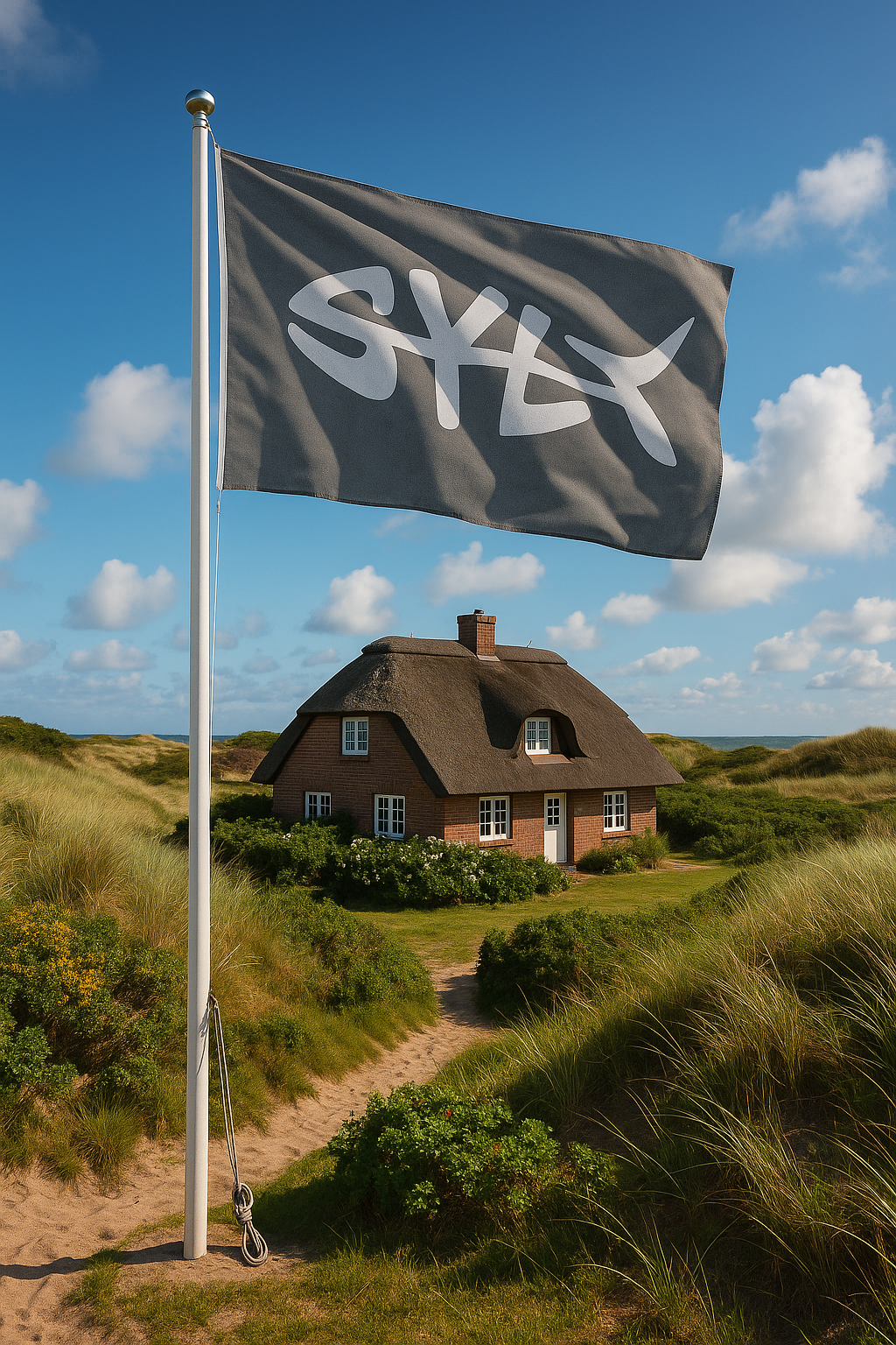 Sylt-Fisch © Grau - Flagge