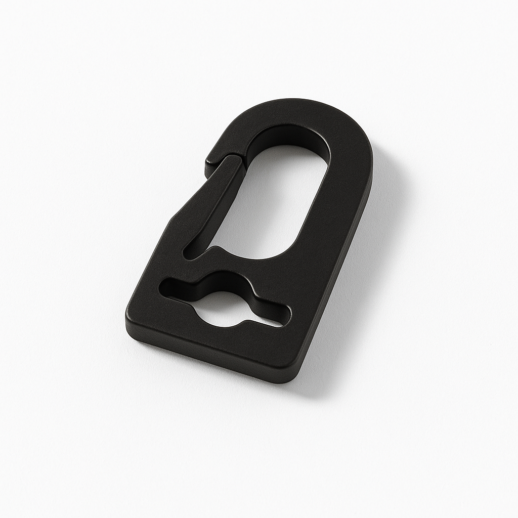 Plastik-Karabiner zum Hissen von Flaggen – leichte, wetterfeste und geräuscharme Befestigungslösung