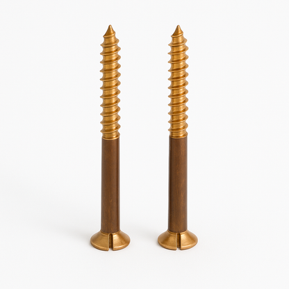Cast bronze cleat including bronze screws – high-quality flagpole and boat accessories made of solid bronze