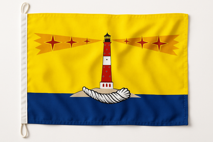 Drapeau de Hörnum – Le sud de Sylt dans le vent
