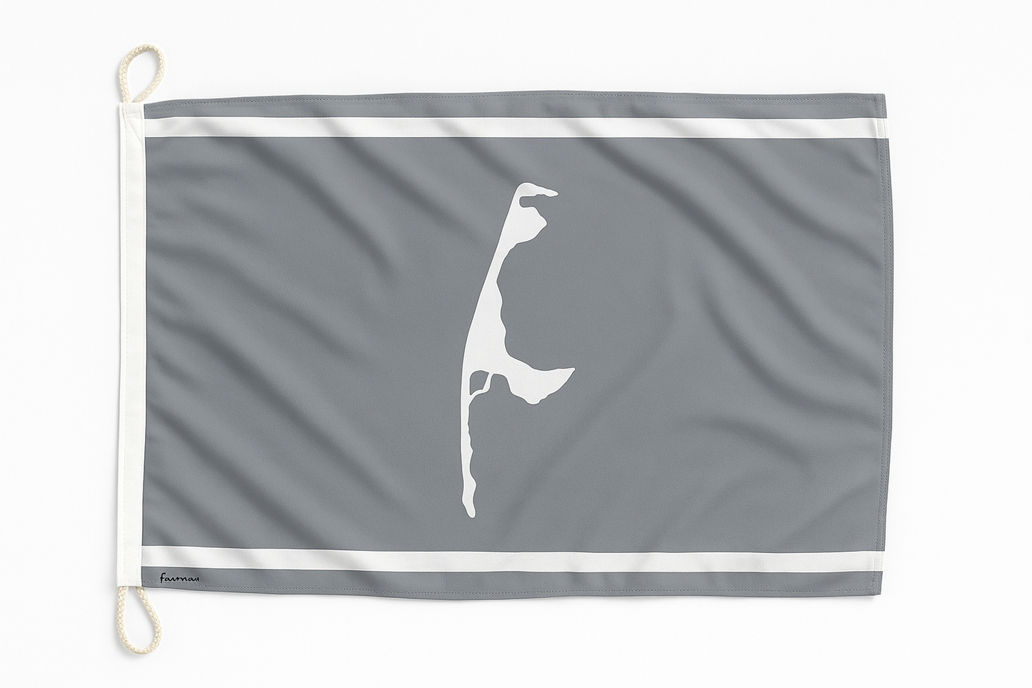 Sylt Flagge Grau – Nordsee-Stil in zeitloser Eleganz