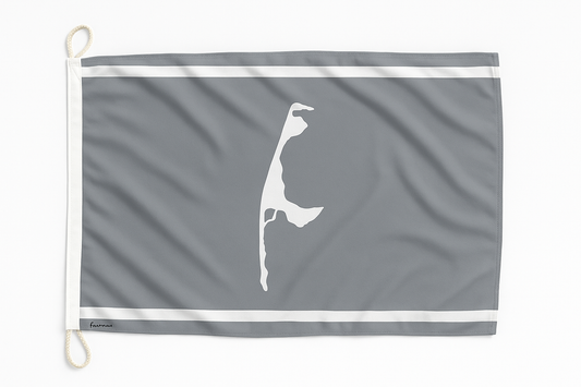 Sylt Flagge Grau – Nordsee-Stil in zeitloser Eleganz
