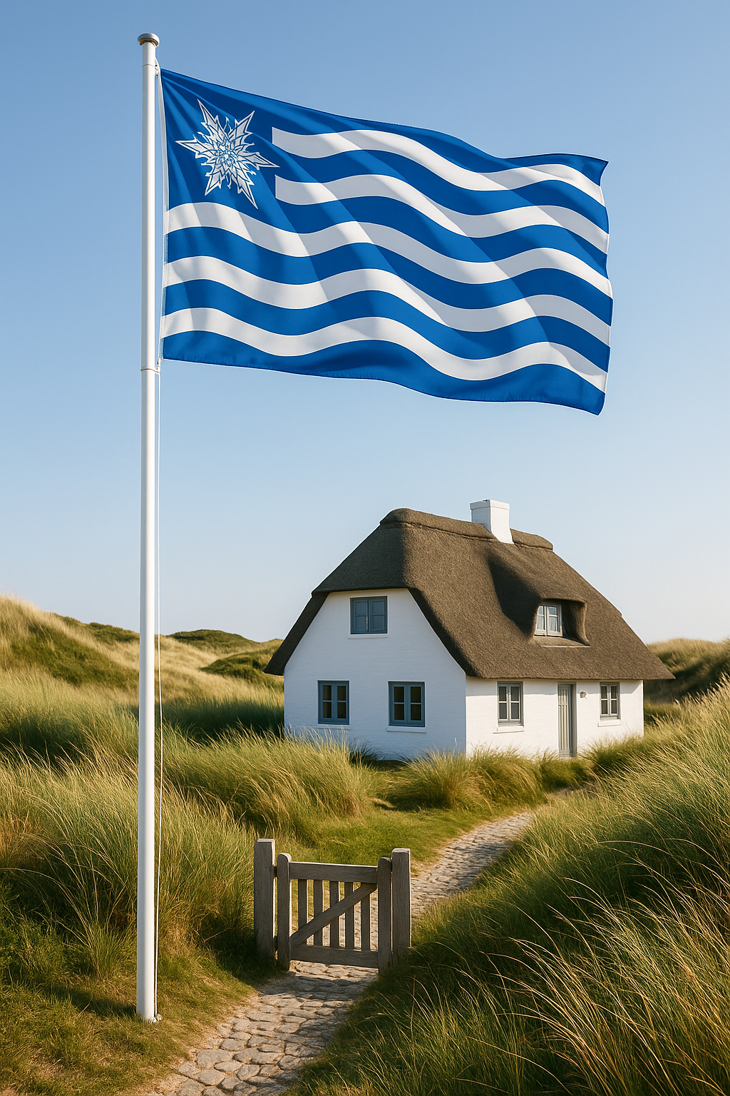 Kampen Flagge – Symbol für Sylter Natur & Küstentradition