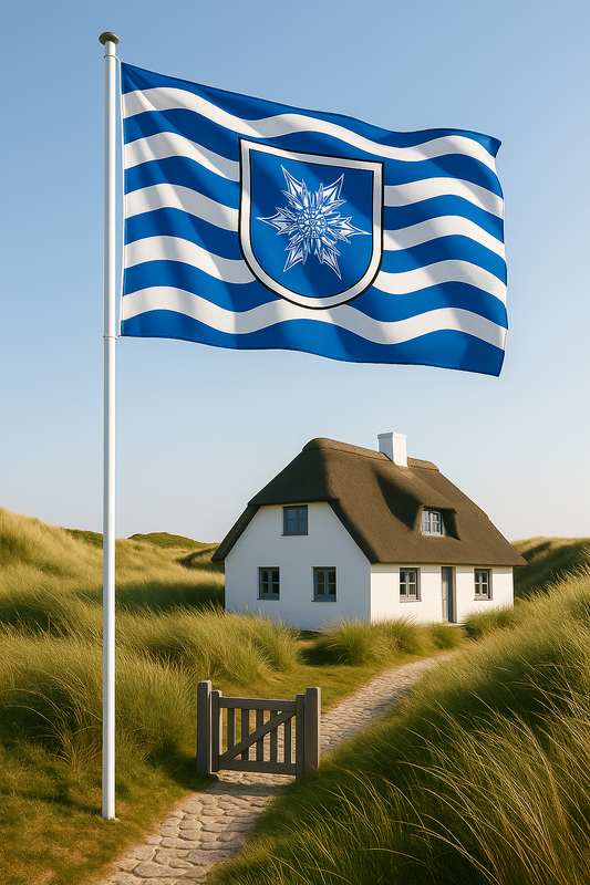 Kampen Flagge Wappen – Nordsee-Tradition trifft Sylter Stil