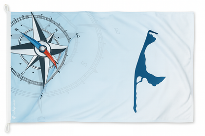 Drapeau Sylt &amp; Compass – S'orienter avec style
