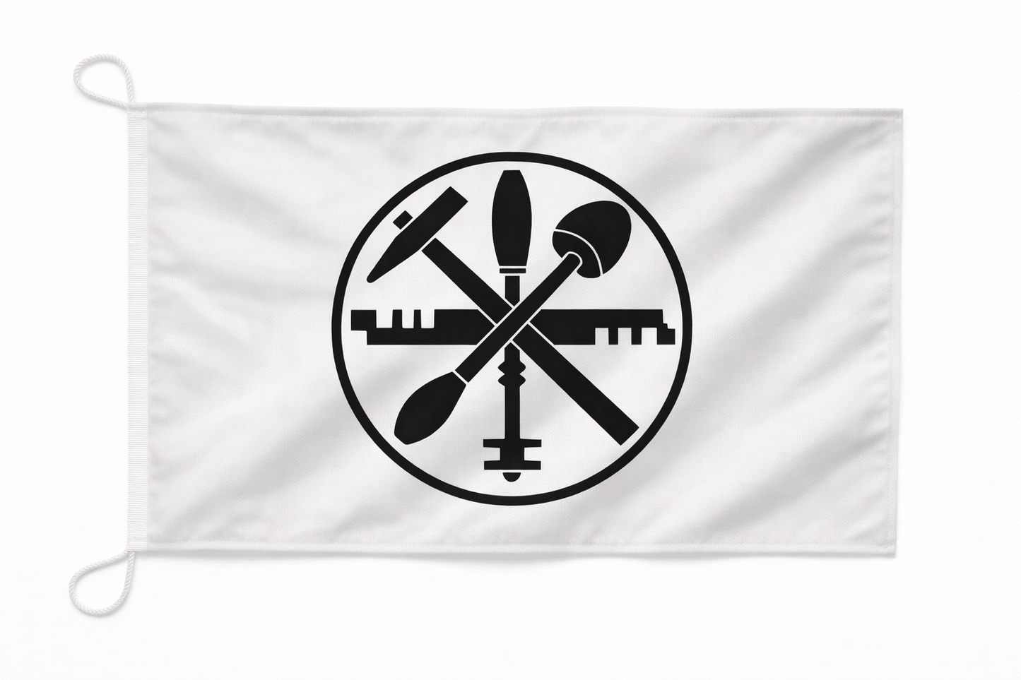 Zunftzeichen Glaser Flagge – Präzision und Handwerkstradition stilvoll vereint