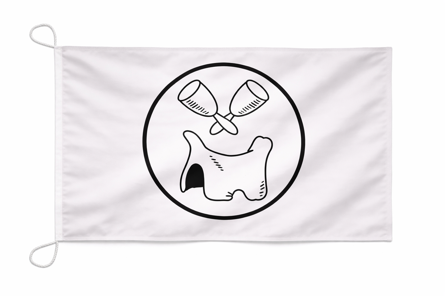 Zunftzeichen Sattler Flagge – Traditionelles Lederhandwerk stilvoll präsentiert