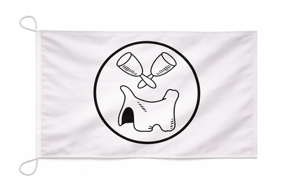 Zunftzeichen Sattler Flagge – Traditionelles Lederhandwerk stilvoll präsentiert