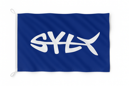 Sylt-Fisch © Blau - Flagge
