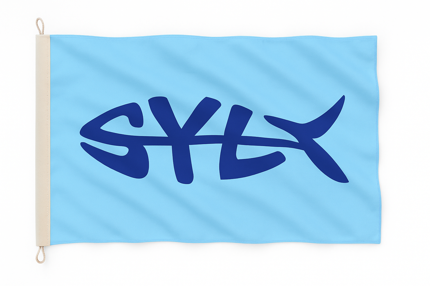Sylt-Fisch © Hellblau - Flagge