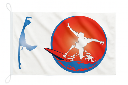 Sylt Surfer Flagge – Dynamik trifft Inselgefühl