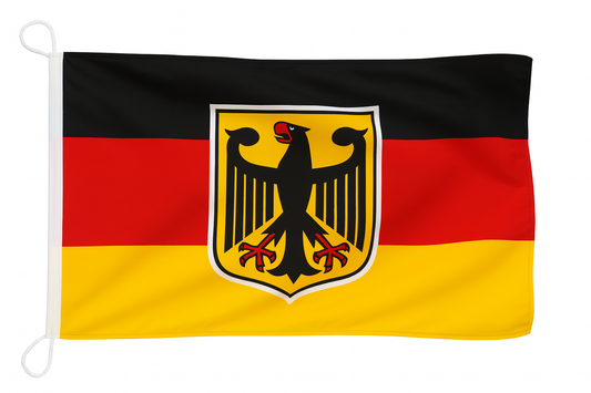 Bundesdienstflagge – Deutschlandflagge mit Bundesadler