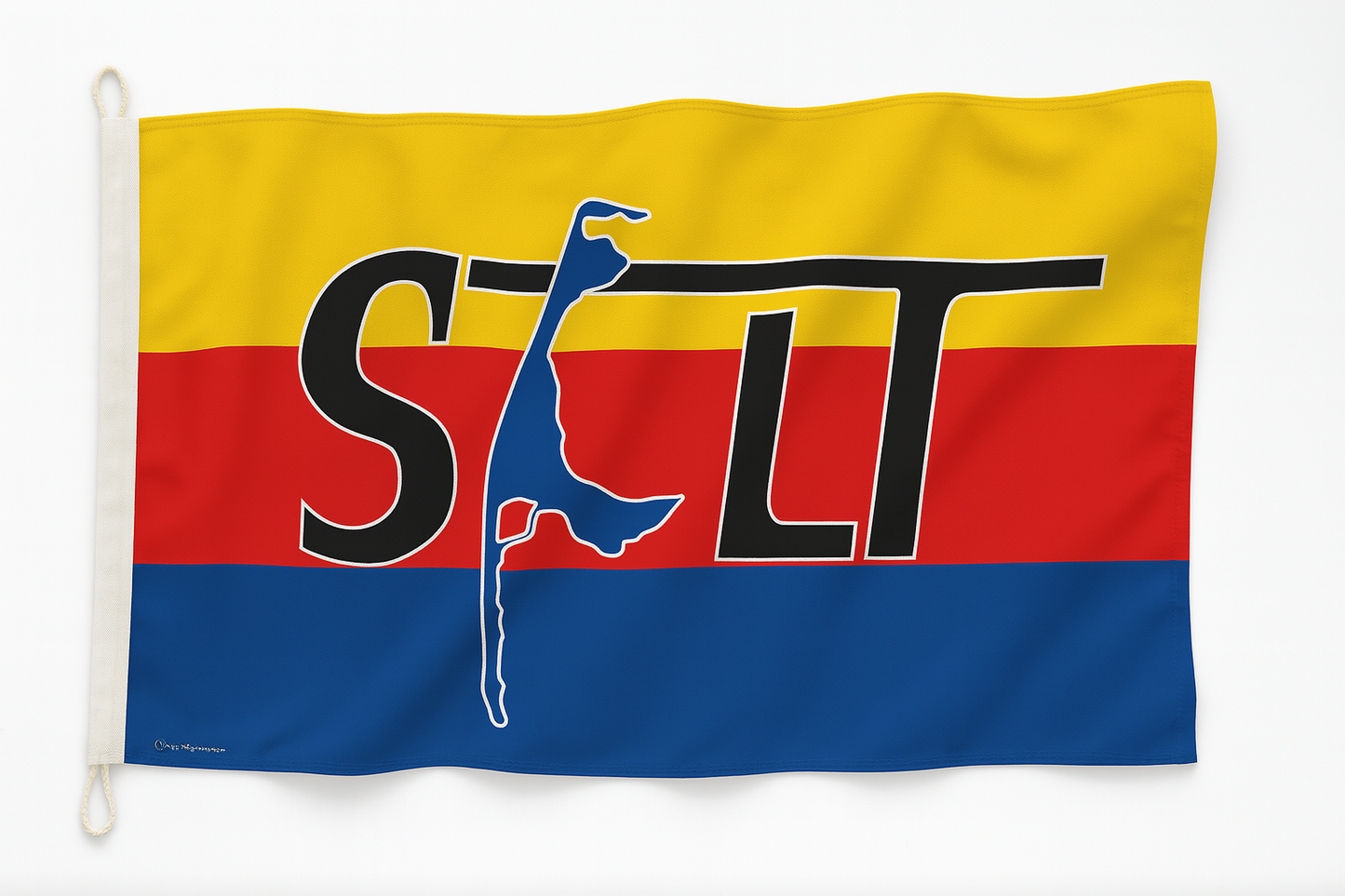 Sylt Schriftzug Flagge – Die Insel als Statement