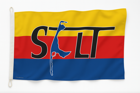 Sylt Schriftzug Flagge – Die Insel als Statement