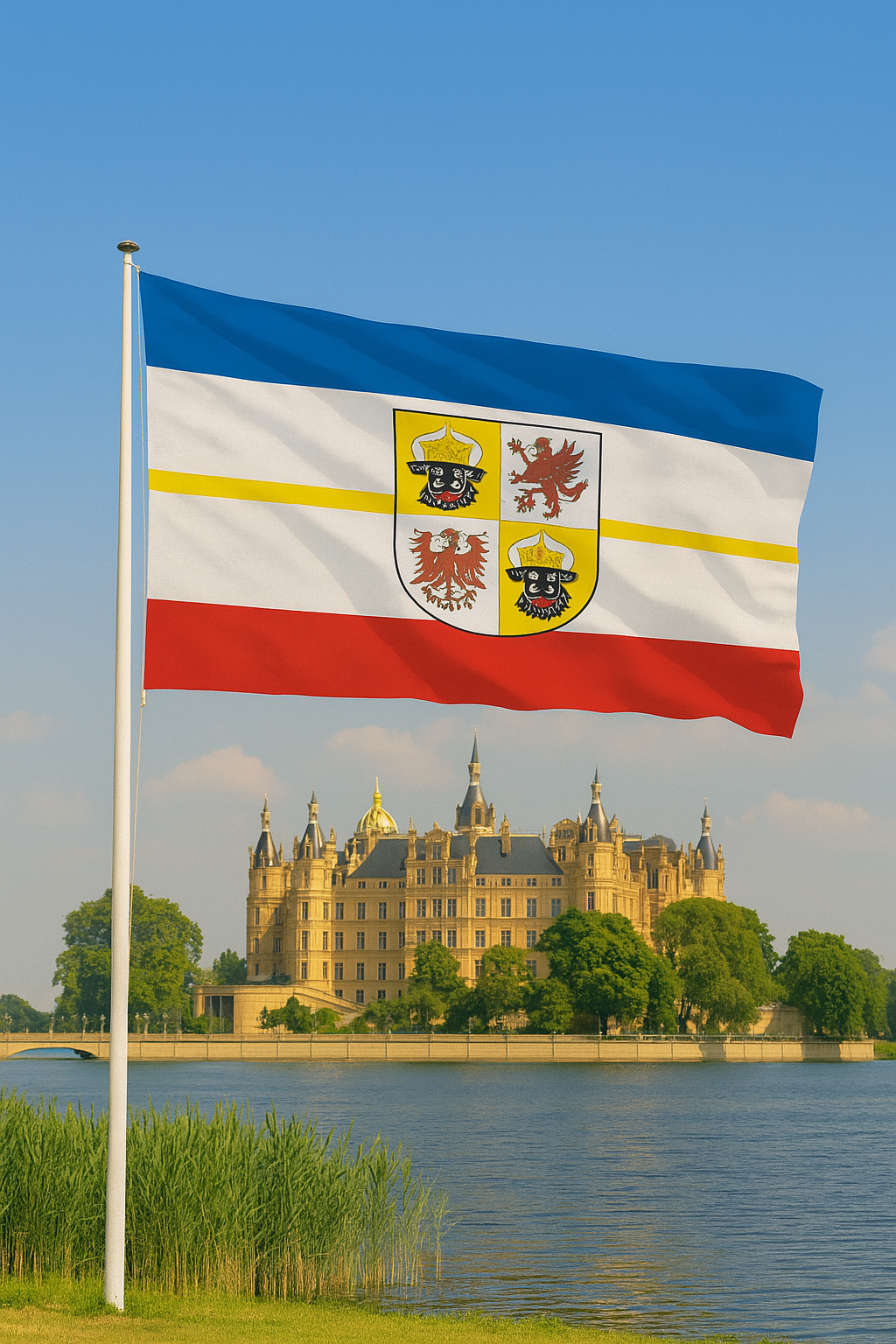 Mecklenburg-Vorpommern Flagge – Ein Symbol norddeutscher Identität