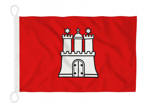 Hamburg Flagge – Hanseatisches Wahrzeichen mit Tradition