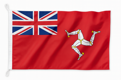 Isle of Man (Red Ensign) - Merchant flag (boat and yacht flag)