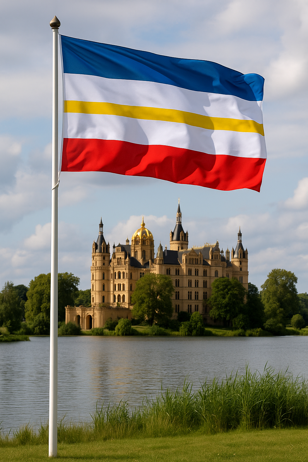 Mecklenburg-Vorpommern Flagge – Klare Farben, norddeutsche Identität
